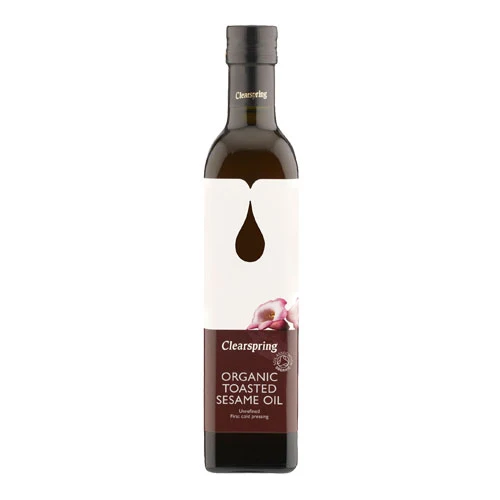 Clearspring Rostad Sesamolja Ekologisk | 500 ml