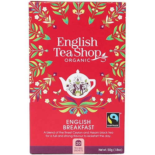 English Tea Shop English Breakfast Te Ekologisk | 20 påsar