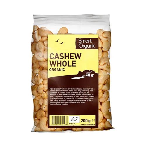 Cashewnötter Hela Ekologisk | 200 g