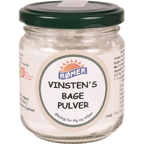 Rømer Bakpulver Vinsten Ekologisk | 115 g