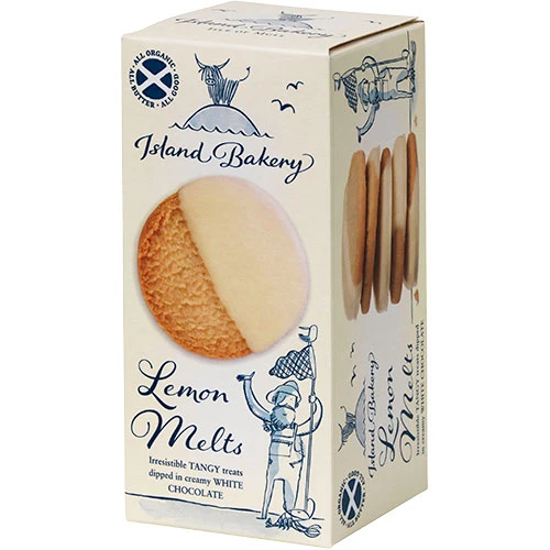 Island bakery Lemon Melts Kakor Ekologisk | 133 g