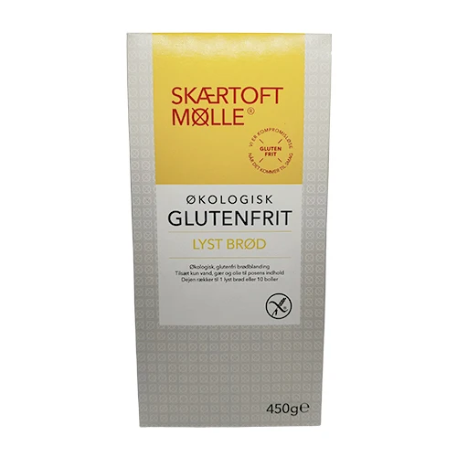 Skærtoft mølle Brödmix Ljust Bröd Glutenfri Ekologisk | 450 g