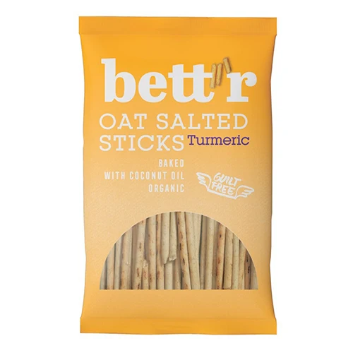 bett’r Havresnacks Ekologiska | Gurkmeja