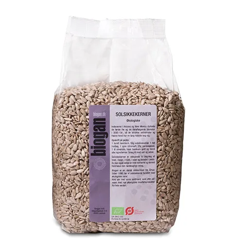 Biogan Solrosfrön Ekologisk | 1 kg