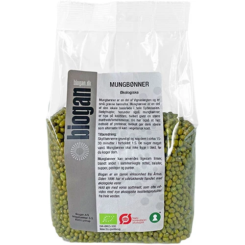 Biogan Mungbönor Ekologisk | 750 g