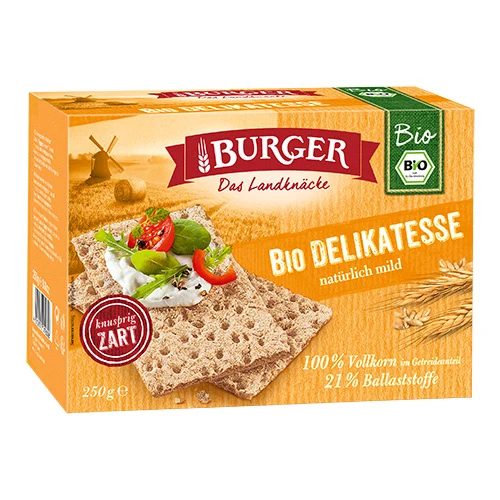 Burger Knäckebröd Ekologiskt | Fullkorn