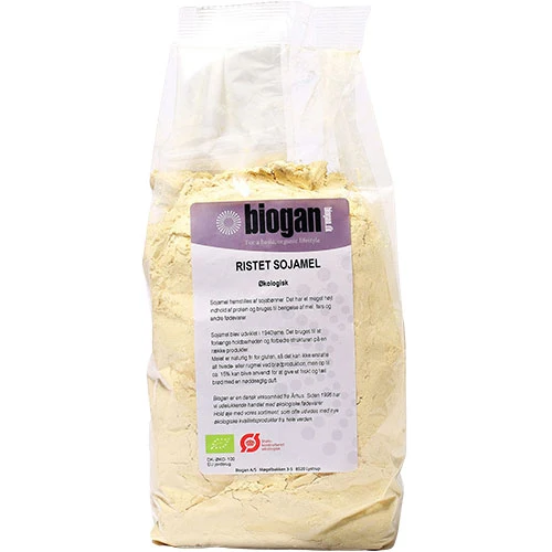 Biogan Sojamjöl Rostat Ekologisk | 500 g