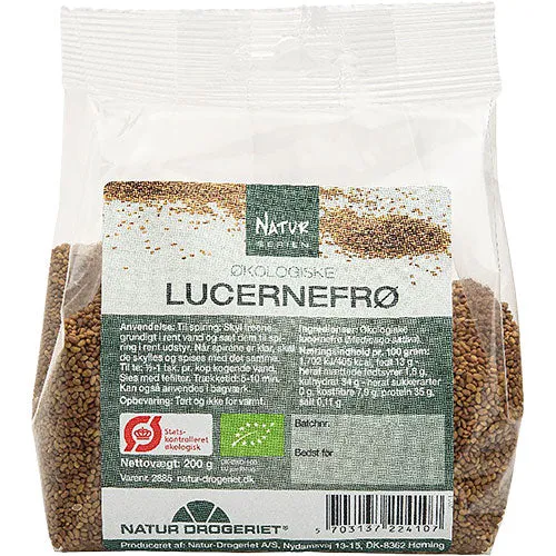 Natur-Drogeriet Alfalfagroddar Ekologisk | 200 g