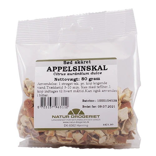 Natur-Drogeriet Apelsinskal Hackat | 80 g