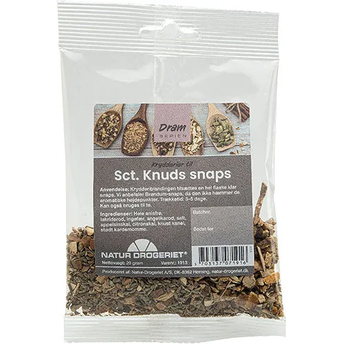 Natur-Drogeriet Sct. Knuds Snaps Kryddblandning | 20 g