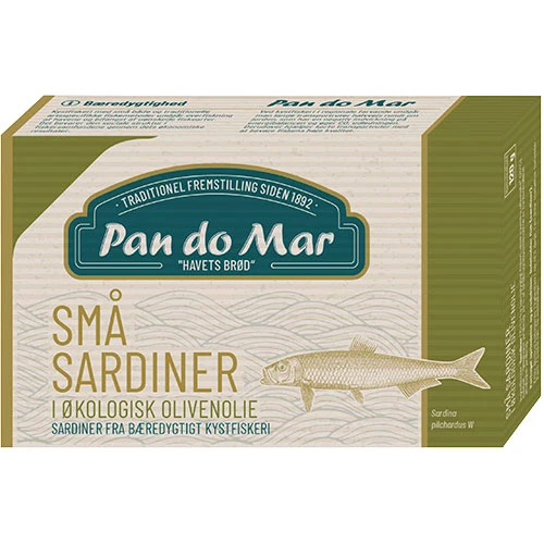 Pan do Mar Små Sardiner I Olivolja | 120 g