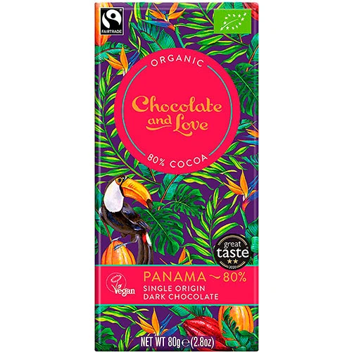 Choklad Single Origin Panama 80% Ekologisk från