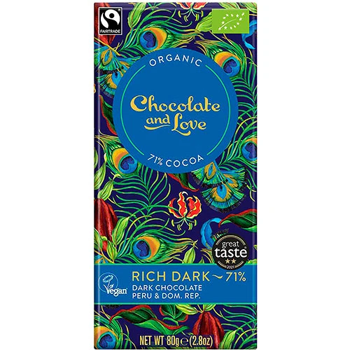 Choklad Rich Dark 71% Ekologisk från