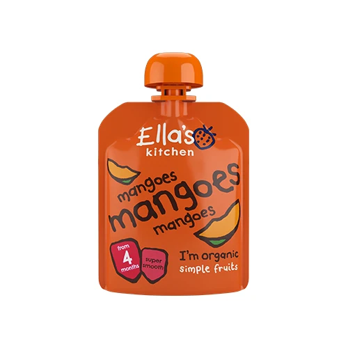Ellas Kitchen Babymos 4 mån+ Mango Ekologisk | 70 g