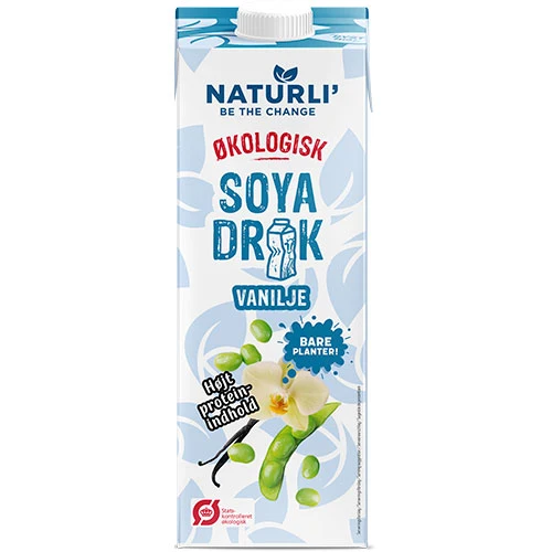 Naturli Sojadryck med vanilj Ekologisk | 1 liter