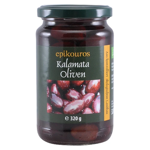 Rømer Kalamata Oliver med kärnor Ekologisk | 320 g