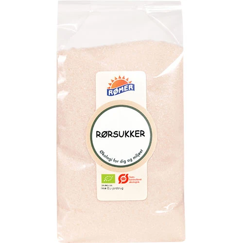 Rømer Rörsocker Ljus Fin Ekologisk | 1 kg
