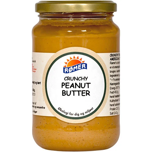 Rømer Peanut Butter Crunchy Ekologisk | 370 ml