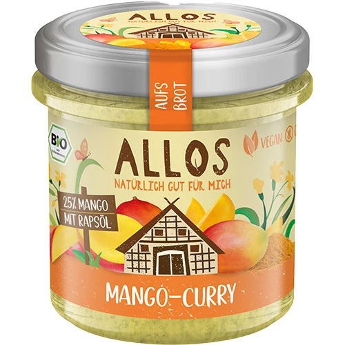 Allos Smörgåspålägg Aufs Brot | Mango Karry EKO