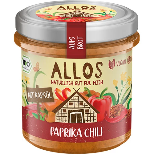 Allos Smörgåspålägg Aufs Brot | Peppar Frukt Chili EKO
