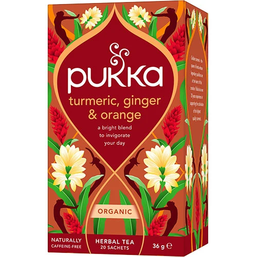 Pukka Turmeric Active Te Ekologisk | 20 påsar