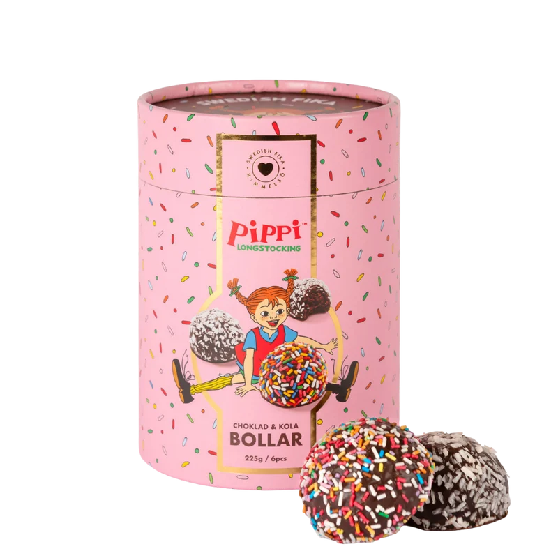 Swedish Fika Pippi Pastry - Schoko- und Karamellkugeln - 225 g