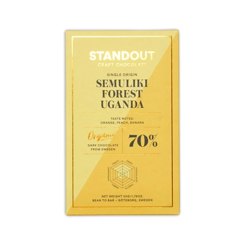 Standout Chocolate Uganda Semuliki Forest 70%