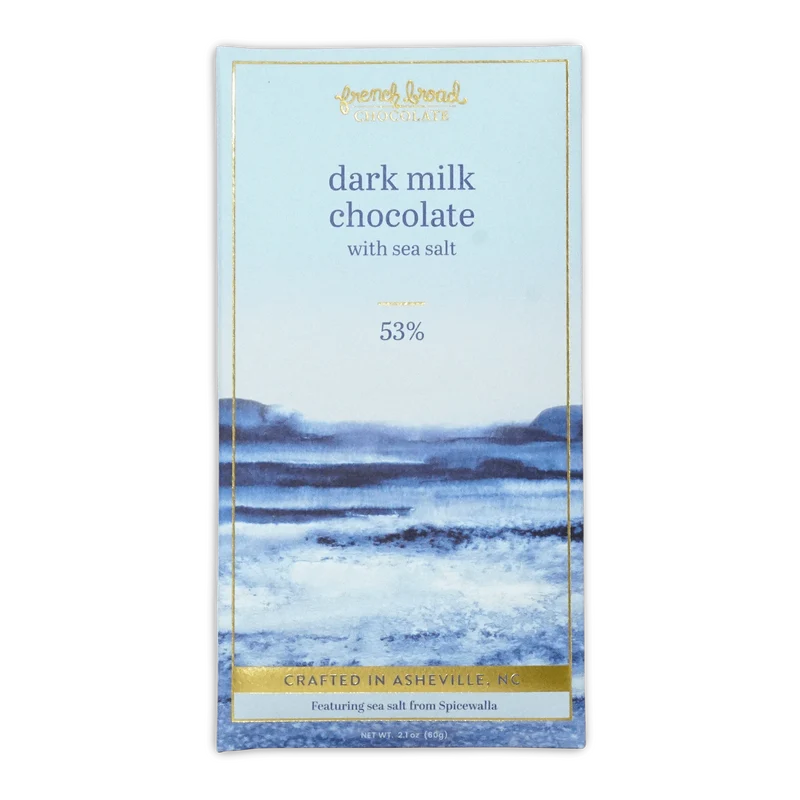 French Broad Milk Chocolate w/ Sea Salt 53%