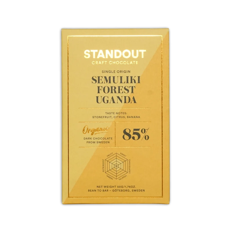 Standout Chocolate Uganda Semuliki Forest 85%