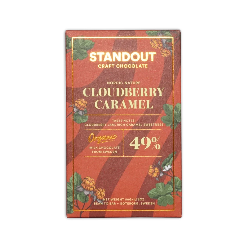 Standout Chocolate Nordic Nature Cloudberry Caramel 49%