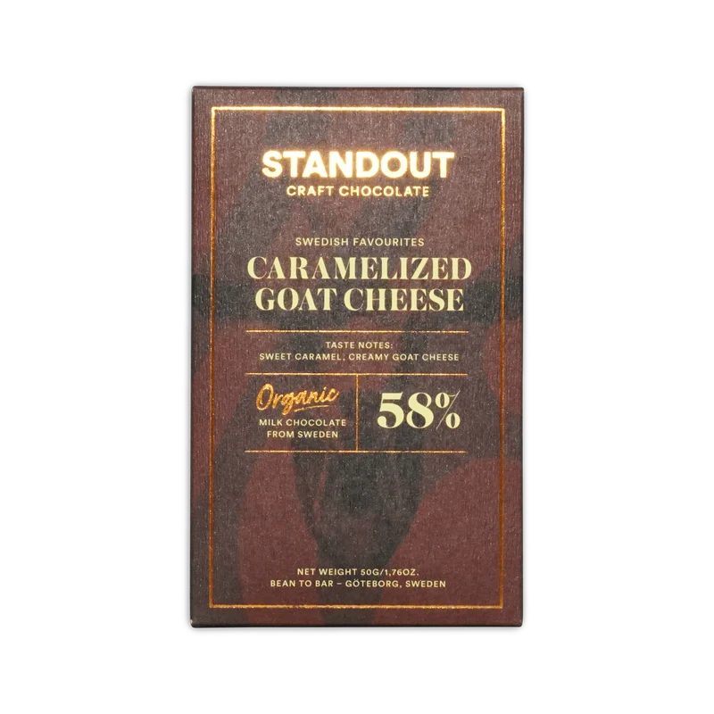 Standout Chocolate Caramelized Goat Cheese 58%