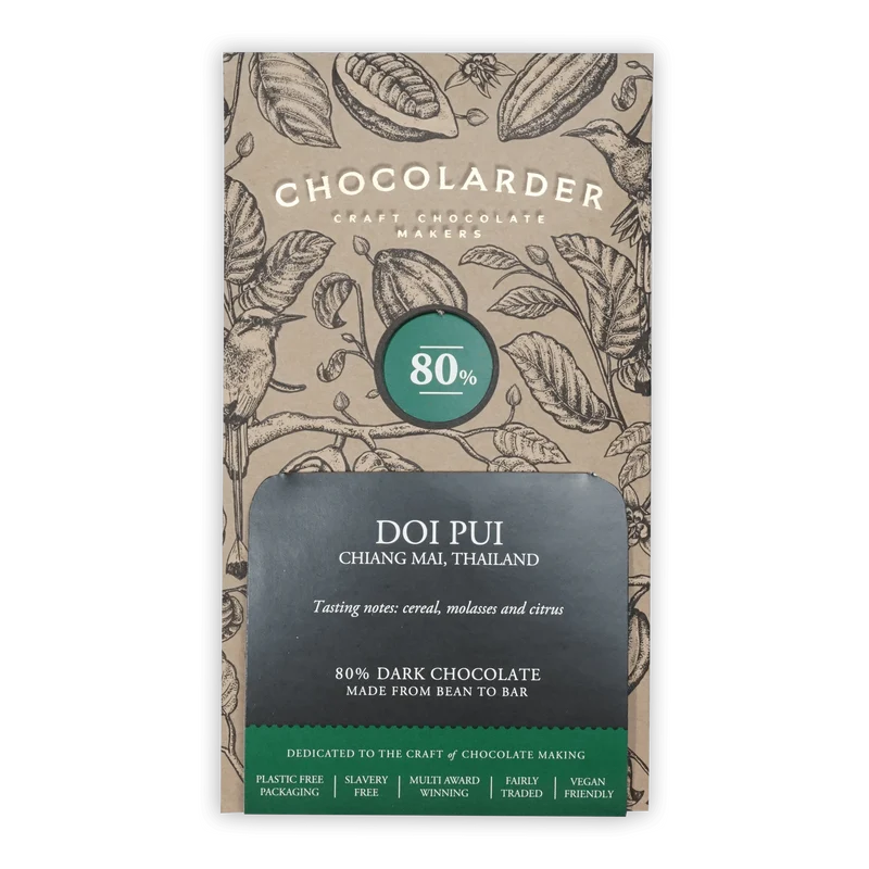 Chocolarder Dark Doi Pui Thailand 80%