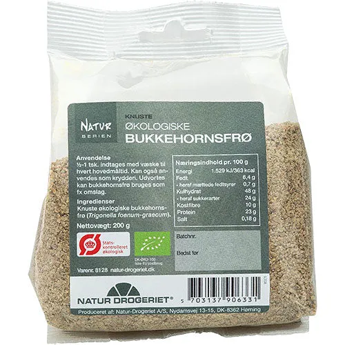 Natur-Drogeriet Bockhornsklöverfrö Krossat Ekologisk | 200 g