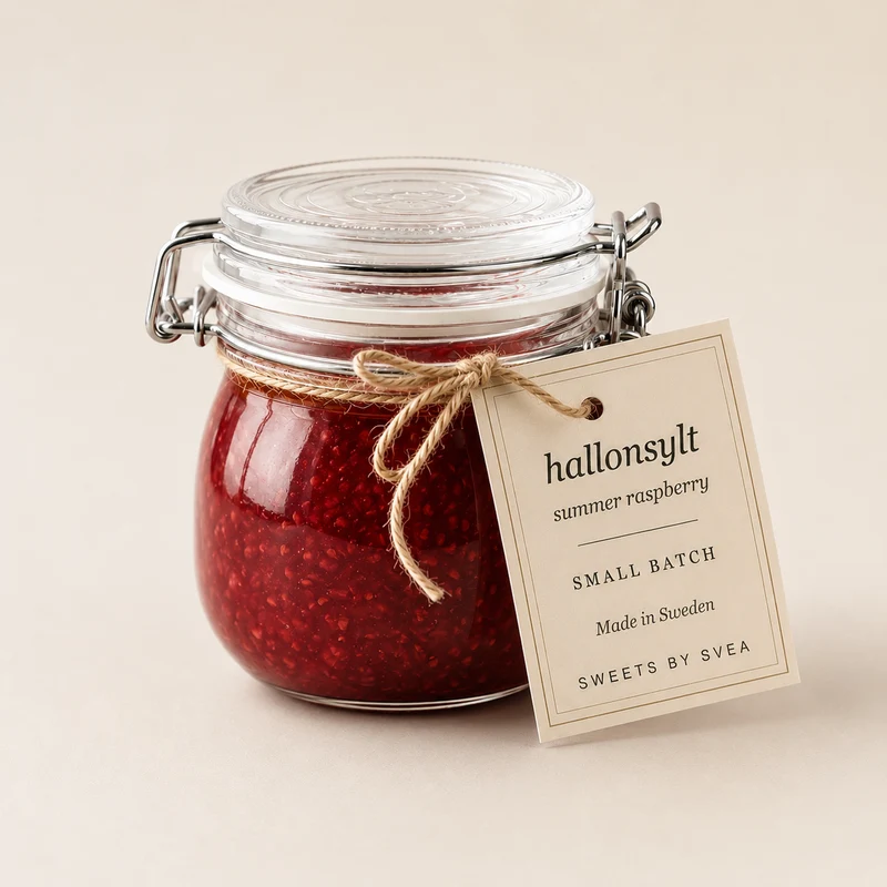 Forest Raspberry Jam Homemade 120ml