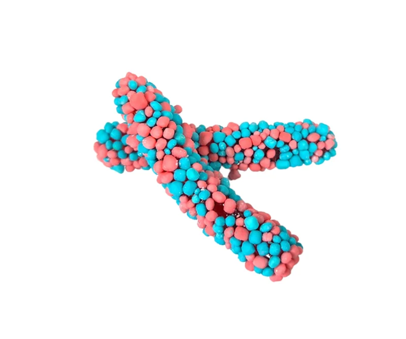 Geeks Worms Blue & Pink 50g