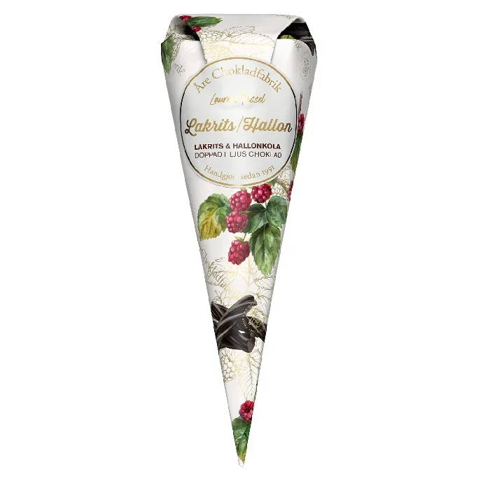 Lakrits/Hallonkola - Licorice/Raspberry Toffee 80g