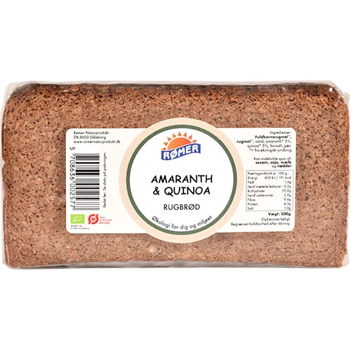 Rømer Amaranth Och Quinoa Bröd I Skivor Ekologisk | 500 g