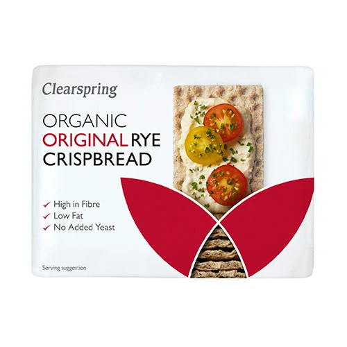 Clearspring Rågknäckebröd Ekologisk | 200 g