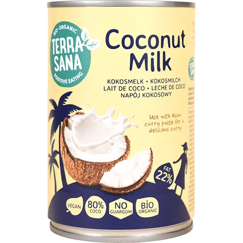 Terrasana Kokosmjölk Ekologisk | 400 ml