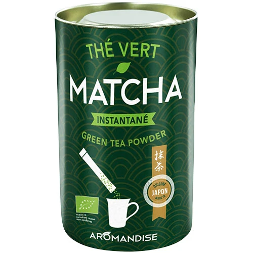 Aromandise Matcha Instant Te Portionspåsar Ekologisk