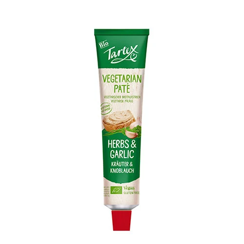 Tartex Paté Tube Økologisk | Vitlök & Örter