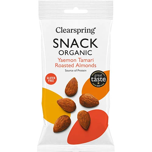Clearspring Sicilianska Rostade Mandlar | 30 g