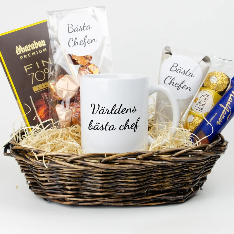 Present till chefen | Världens bästa chef | Presentkorg