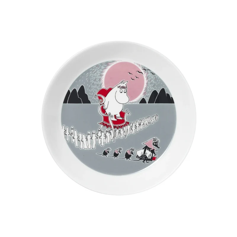 MUMIN Tallrik Äventyr Fl 19CM