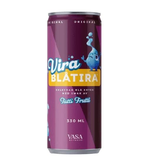 Vira Blåtira Original – Herbal Soda 330ml