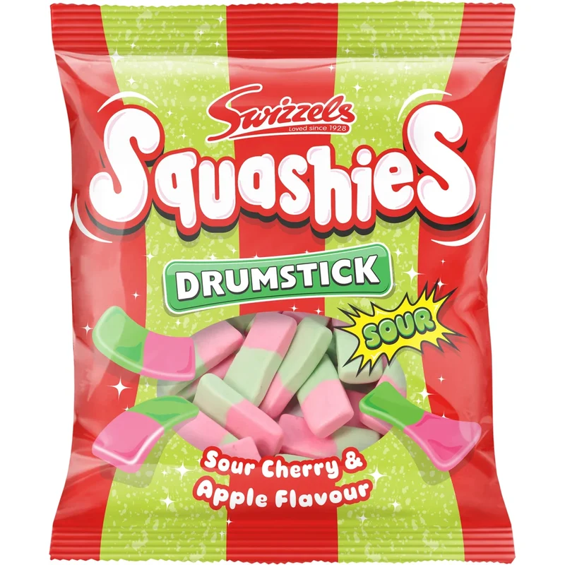 Swizzels Squashies Sura - Foam Gummies Sour 140g