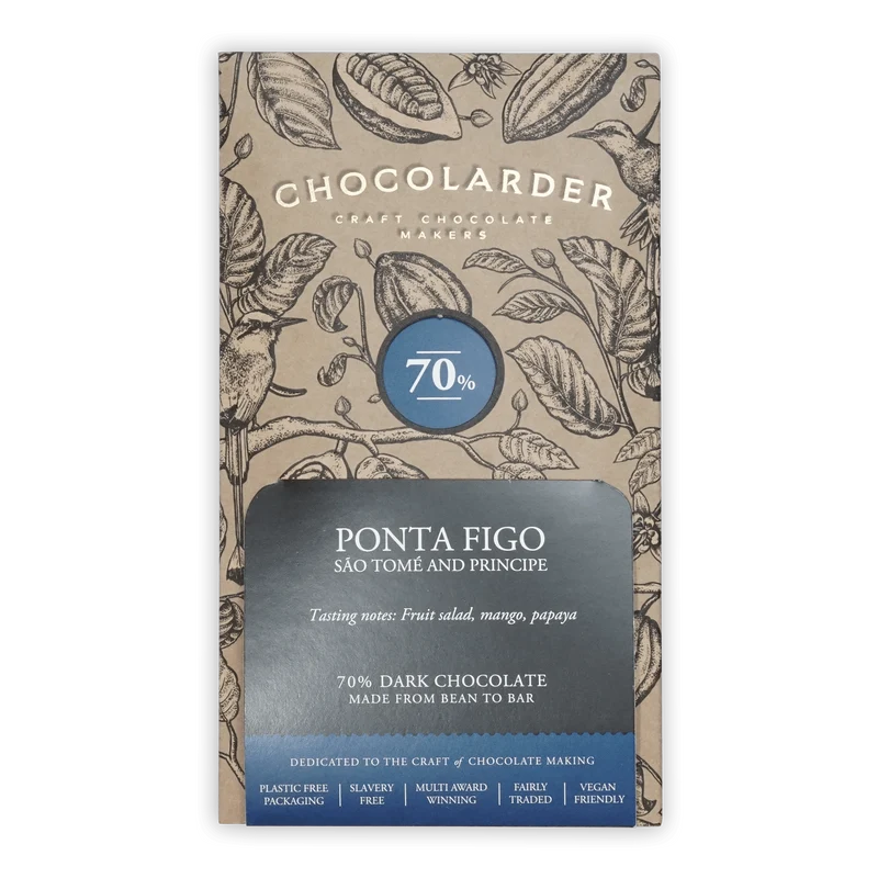 Chocolarder Ponta Figo Sao Tome 70%.