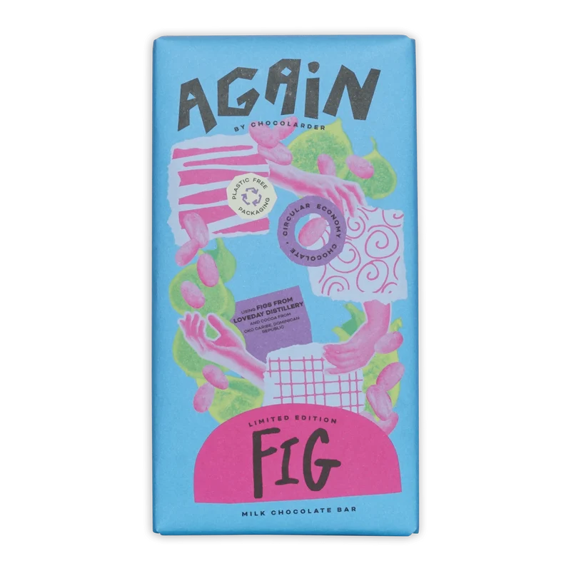 Chocolarder Fig Milk Chocolate 50%
