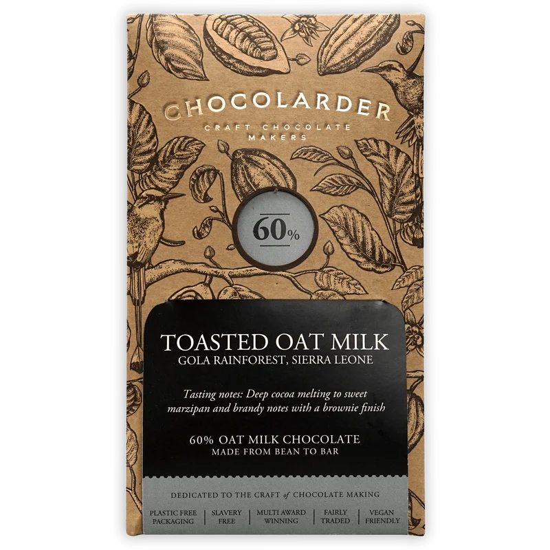 Chocolarder Toasted Oat Milk 60%