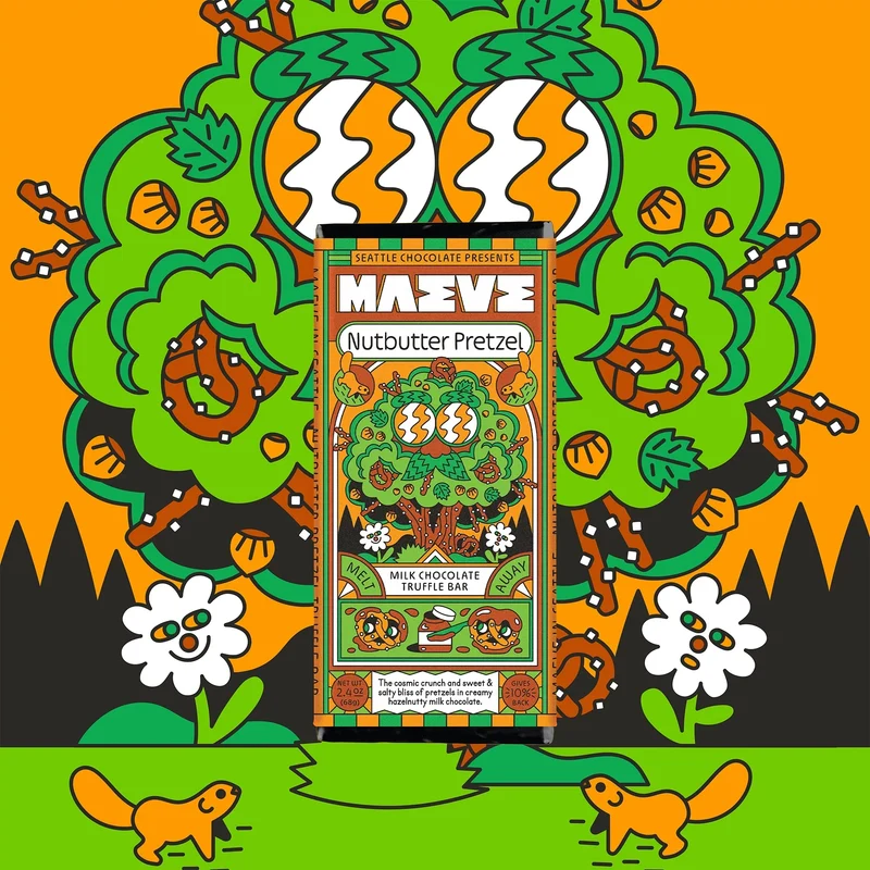 Maeve Nutbutter Pretzel Truffle Bar